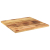 Blat do stolika, 70x70x2,5 cm, kwadratowy, surowe drewno mango