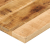 Blat do stolika, 50x50x2,5 cm, kwadratowy, surowe drewno mango