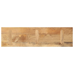 Blat stołu, 100x30x2,5 cm, prostokątny, lite drewno mango