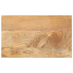 Blat stołu, 60x30x2,5 cm, prostokątny, lite drewno mango