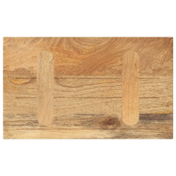 Blat stołu, 50x20x2,5 cm, prostokątny, lite drewno mango