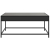 Stolik kawowy z LED Infinity, czarny, 90x50x41 cm