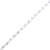 Stolik kawowy z LED Infinity, czarny, 90x50x41 cm