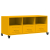 Szafka pod telewizor, musztardowa, 100,5x39x43,5 cm, stalowa