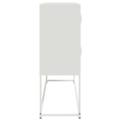 Szafka, biała, 100,5x39x107 cm, stal walcowana na zimno