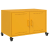 Szafka RTV, musztardowa, 68x39x43,5 cm, stal walcowana na zimno