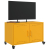 Szafka RTV, musztardowa, 68x39x43,5 cm, stal walcowana na zimno