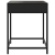 Stolik nocny z LED Infinity, czarny, 40x40x51 cm
