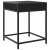 Stolik nocny z LED Infinity, czarny, 40x40x51 cm