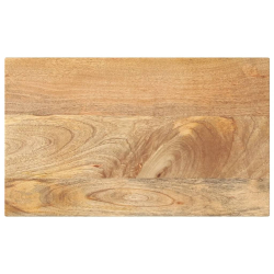 Blat stołu, 50x30x2,5 cm, prostokątny, lite drewno mango