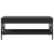 Stolik kawowy z LED Infinity, czarny, 90x50x38 cm