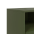 Szafka RTV, oliwkowa, 68x39x43,5 cm, stal walcowana na zimno