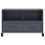 Szafka RTV, czarna, 68x39x43,5 cm, stal walcowana na zimno