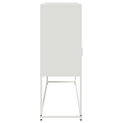 Szafka, biała, 100,5x39x107 cm, stal walcowana na zimno