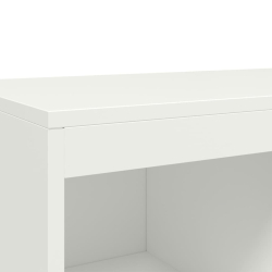 Szafka, biała, 68,5x39x111,5 cm, stal walcowana na zimno