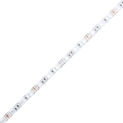 Stolik nocny z LED Infinity, czarny, 40x40x51 cm