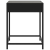 Stolik nocny z LED Infinity, czarny, 40x40x51 cm