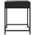 Stolik nocny z LED Infinity, czarny, 40x40x51 cm