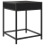 Stolik nocny z LED Infinity, czarny, 40x40x51 cm