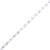 Stolik nocny z LED Infinity, czarny, 40x40x51 cm