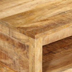 Stolik kawowy, 80x55x30 cm, lite drewno mango