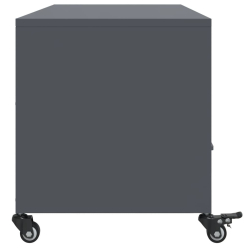 Szafka RTV, antracyt, 100,5x39x43,5 cm, stal walcowana na zimno