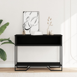 Stolik konsolowy, czarny, 100x35x74,5 cm