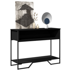 Stolik konsolowy, czarny, 100x35x74,5 cm