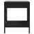 Stolik kawowy z LED Infinity, czarny, 40x40x49 cm