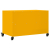 Szafka RTV, musztardowa, 68x39x43,5 cm, stal walcowana na zimno