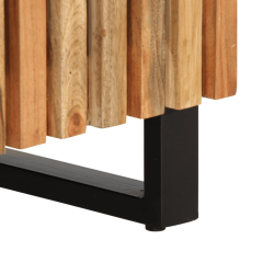 Szafka, 60x34x75 cm, lite drewno akacjowe