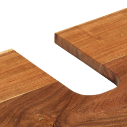 Szafka pod umywalkę, 62x34x58 cm, lite drewno akacjowe