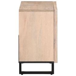 Szafka pod umywalkę, 62x34x58 cm, lite drewno mango