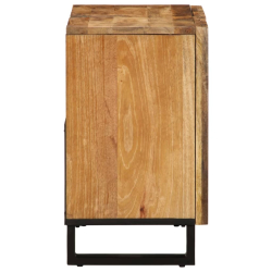 Szafka pod umywalkę, 62x34x58 cm, surowe drewno mango