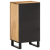 Szafka, 40x34x75 cm, lite surowe drewno mango