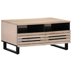 vidaXL: Stolik kawowy, 80x55x40 cm, lite drewno mango