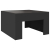 Stolik kawowy z LED Infinity, czarny, 50x50x30 cm