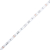 Stolik kawowy z LED Infinity, czarny, 50x50x30 cm
