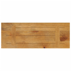Blat stołu, 80x20x2,5 cm, prostokątny, lite drewno mango