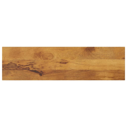 Blat stołu, 100x20x2,5 cm, prostokątny, lite drewno mango