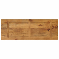 Blat stołu, 140x50x2,5 cm, prostokątny, lite drewno mango