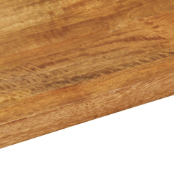 Blat stołu, 140x50x2,5 cm, prostokątny, lite drewno mango