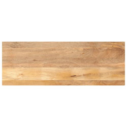Blat stołu, 140x50x2,5 cm, prostokątny, lite drewno mango