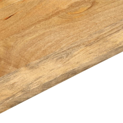 Blat stołu, 140x50x2,5 cm, prostokątny, lite drewno mango