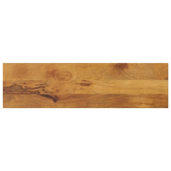 Blat stołu, 120x20x3,8 cm, prostokątny, lite drewno mango