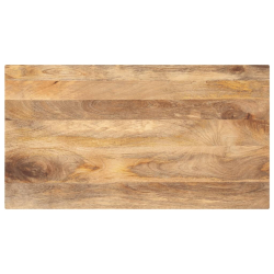 Blat stołu, 120x50x2,5 cm, prostokątny, lite drewno mango