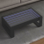Stolik kawowy z LED Infinity, czarny, 90x53x30 cm