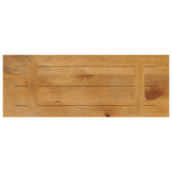 Blat stołu, 90x30x3,8 cm, prostokątny, lite drewno mango