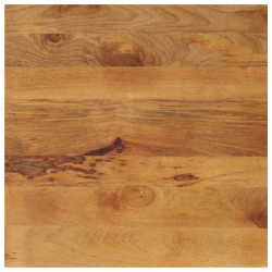 Blat stołu, 70x70x2,5 cm, kwadratowy, lite drewno mango