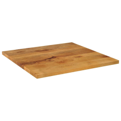 Blat stołu, 70x70x2,5 cm, kwadratowy, lite drewno mango